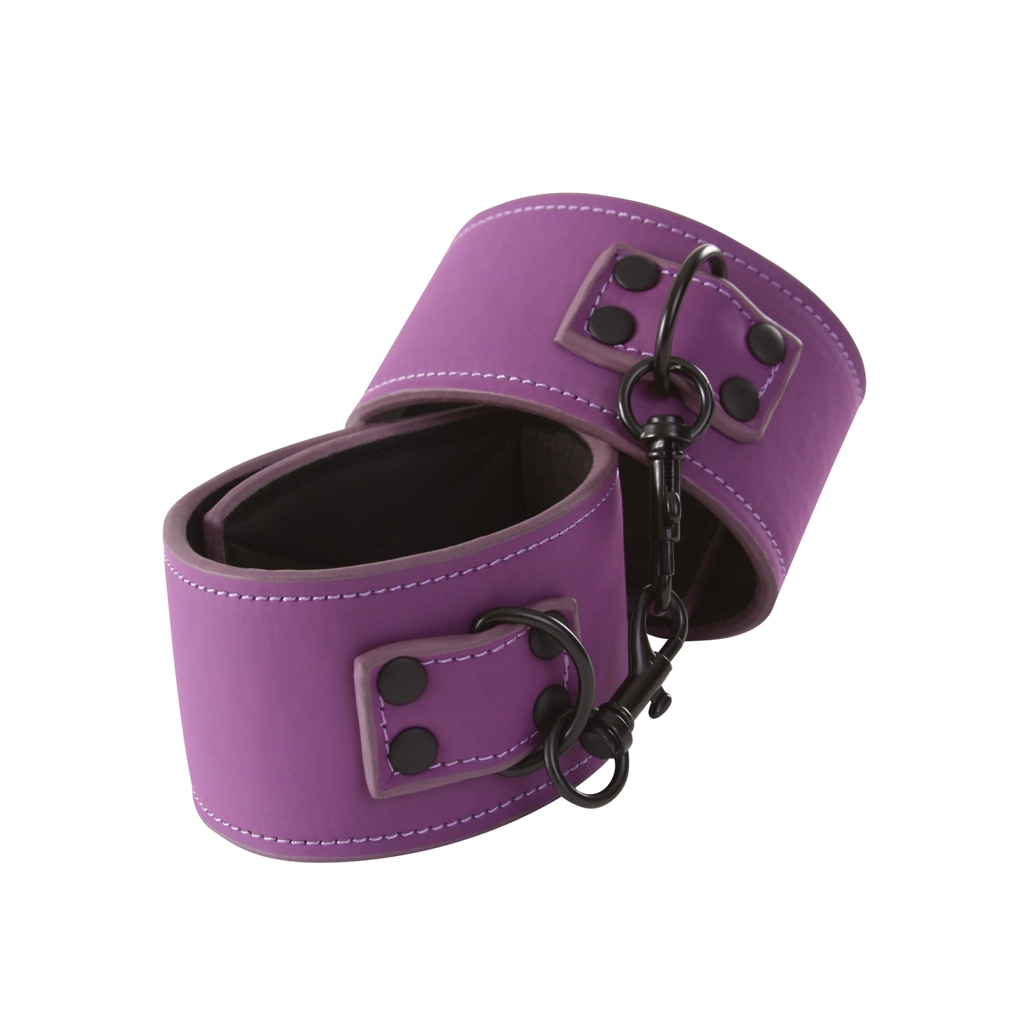 Lust Bondage Wrist Cuff - Purple